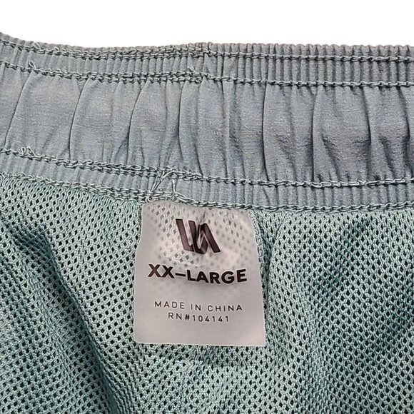 VRST 5" Nylon Everyday Shorts Mens XXL Dusty Teal Heather Lined Drawstri… - Picture 6 of 6
